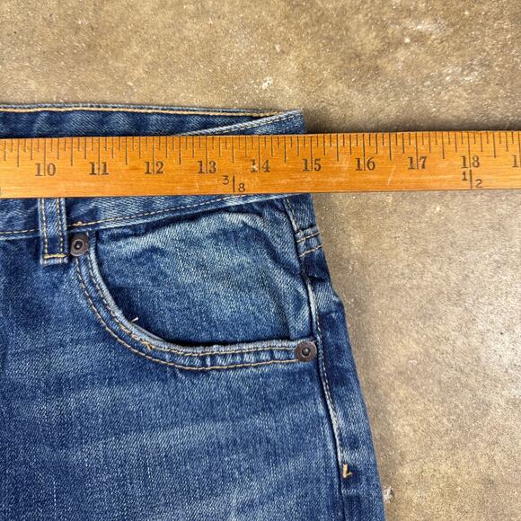 Zara Women’s Bootcut Flare Jeans Size 4 Blue Denim High Rise 100% Cotton - Picture 9 of 12